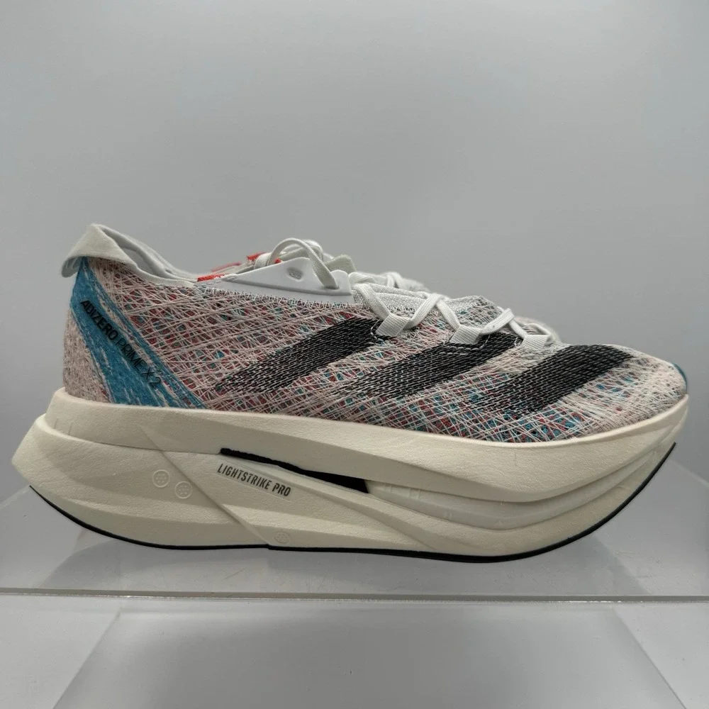 Brand New Adidas Adizero Prime X 2.0 Strung White Lucid HP9709 Mens 7 / Womens 8